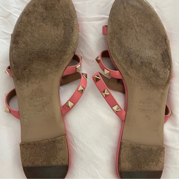🔥sold🔥Authentic pink Valentino rockstud flats - size 39 - Picture 9 of 9